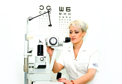 Офтальмолог поможет произвести коррекцию зрения