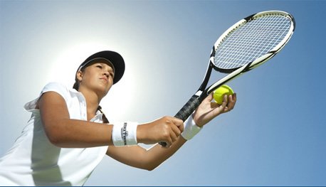 Теннис - полезный для зрения вид спорта